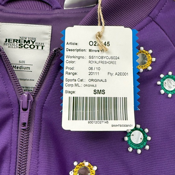 NWT SS2011 Adidas x Jeremy Scott Mirrors Track Jacket - Picture 4 of 8